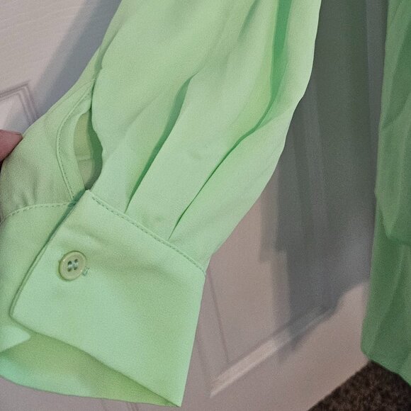 City Chic High Low Shear Top Size18/M - Picture 3 of 9